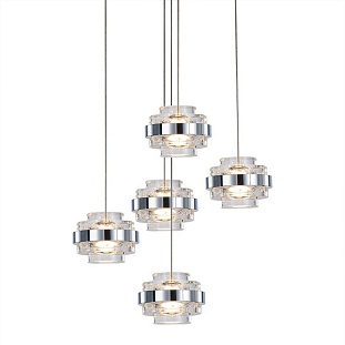 Подвес DELIGHT COLLECTION MD22030002 MD22030002-5A chrome/clear