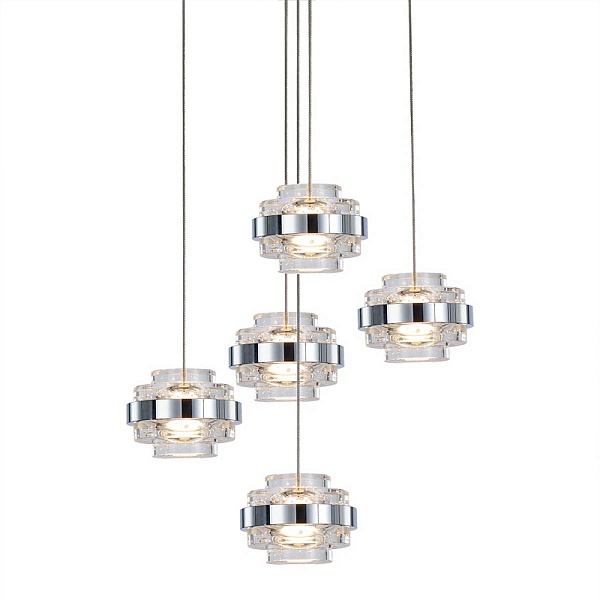 Подвес DELIGHT COLLECTION MD22030002 MD22030002-5A chrome/clear