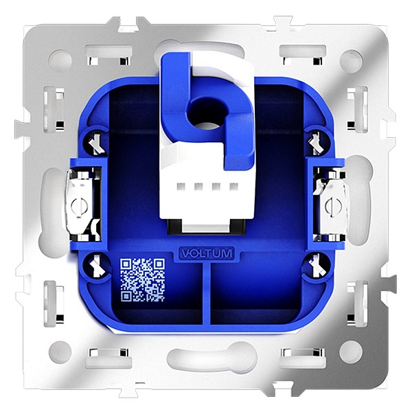 Розетка  RJ45, S70, Белый матовый, VLS060102, VOLTUM