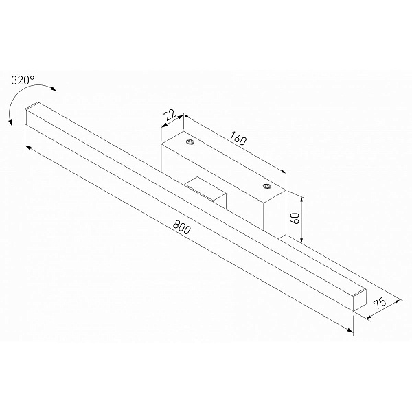 Подсветка для картин ELEKTROSTANDARD RINO a071224