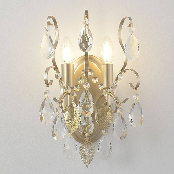 Бра CRYSTAL LUX ESMIRALDA ESMIRALDA AP2 GOLD