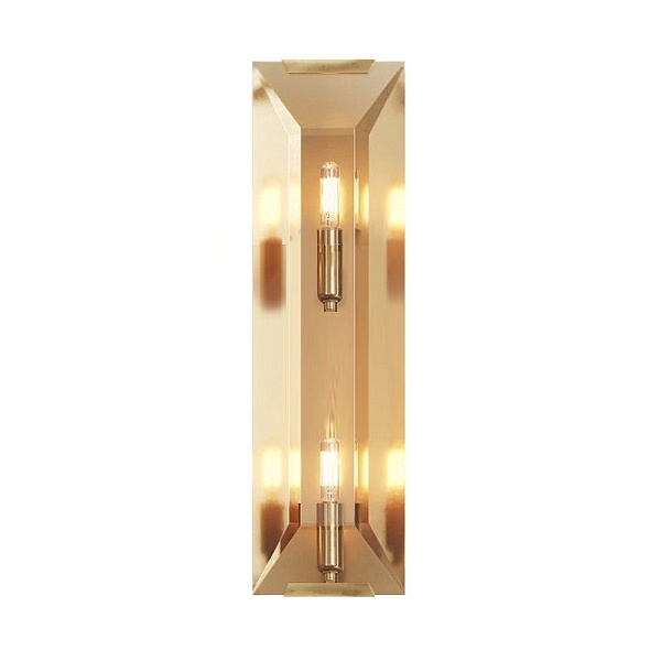 Бра DELIGHT COLLECTION HARLOW CRYSTAL A003-165 A2 ti-gold