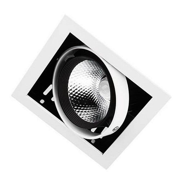 Светильник встраиваемый AMBRELLA LIGHT CARDANO T811 BK/CH 12W 4200K