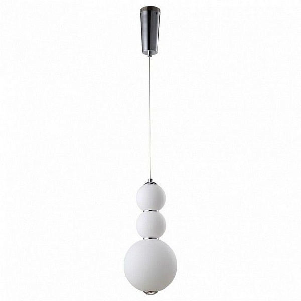 Подвес CRYSTAL LUX DESI DESI SP3 CHROME/WHITE