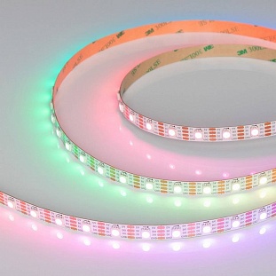 Лента LED SPI-B60 12 W/m 5V IP20 5060/60 K 10mm (5м) 37855 ARLIGHT