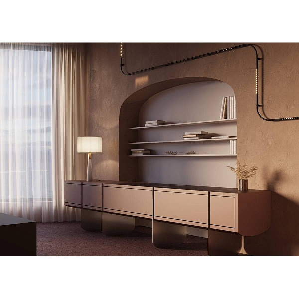 Трековый светильник MAYTONI POINTS C101CL-L500-12W3-6K-B