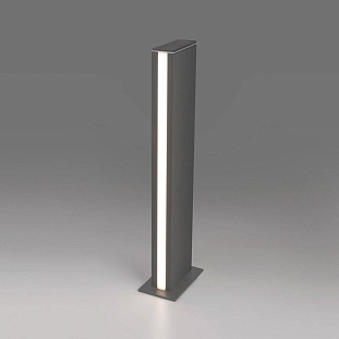 Светильник уличный столб низкий ELEKTROSTANDARD FLAT 1538 TECHNO LED серый a053317