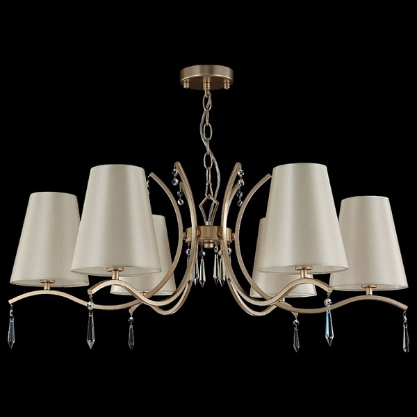 Люстра подвесная CRYSTAL LUX RENATA RENATA SP6 GOLD