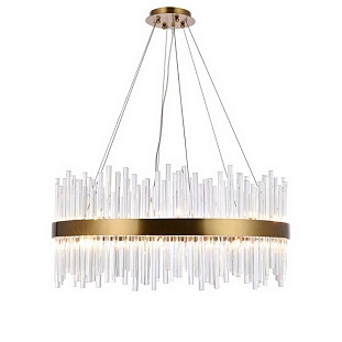 Люстра подвесная DELIGHT COLLECTION KR1209 KR1209P-12 brass