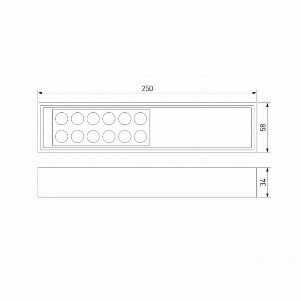 Светильник потолочный ELEKTROSTANDARD TEND a068849