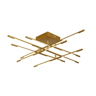Люстра потолочная DELIGHT COLLECTION TUBULAR MX18001070-12A gold