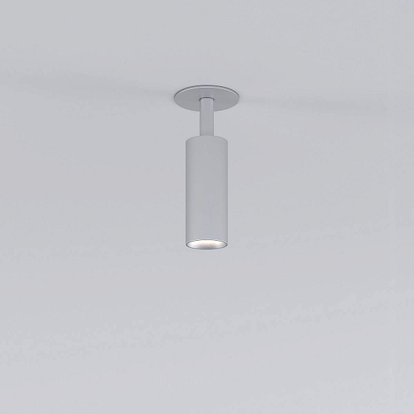 Светильник встраиваемый ELEKTROSTANDARD DIFFE Diffe серебро 8W 4200K (25039/LED)