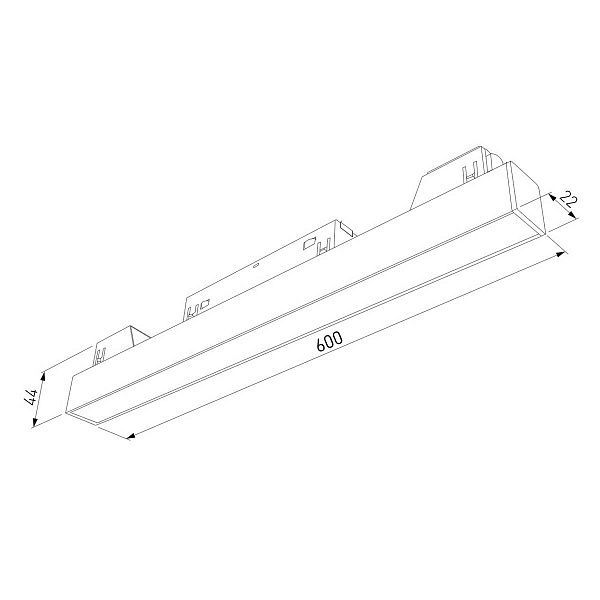 Трековый светильник ELEKTROSTANDARD SLIM MAGNETIC 85002/01 a059183