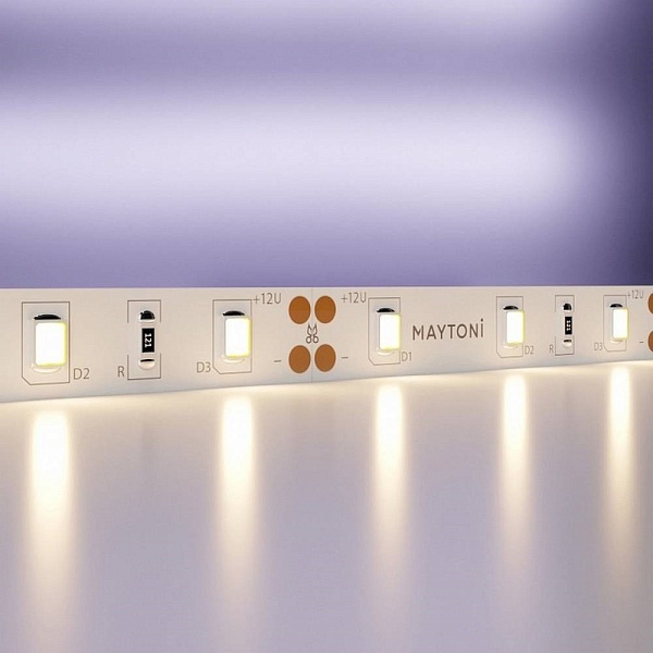 Лента LED STANDART 7,2 W/m 12V IP20 2835/60 6000K 8mm (5м) 20003 MAYTONI