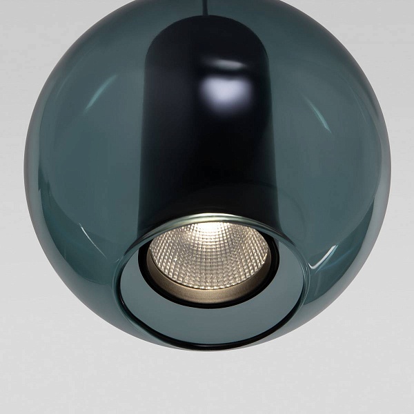 Подвес EUROSVET COBBLE 50258/1 LED бирюзовый