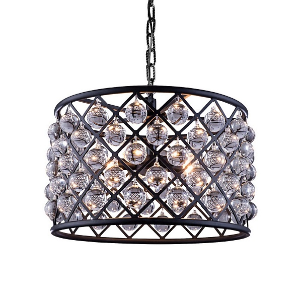 Люстра подвесная DELIGHT COLLECTION SPENCER KR0277P-4 black