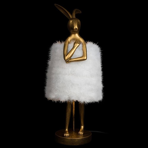 Настольная лампа LOFT IT LAPINE 10315/B White fluff