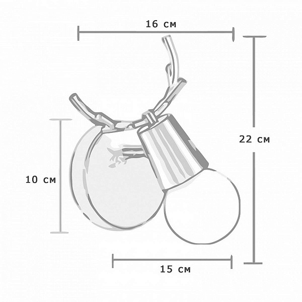 Бра IMPERIUMLOFT DEER 101507-26