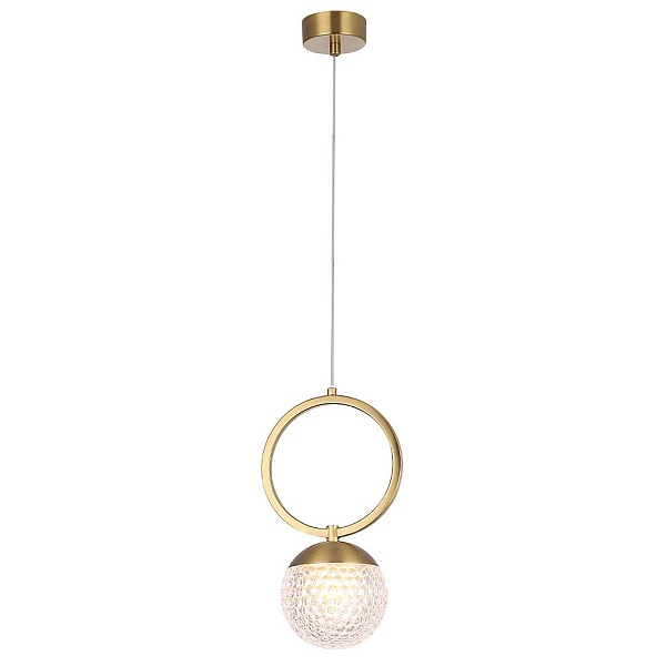 Подвес CRYSTAL LUX CAROLINA SP1 V1 BRASS