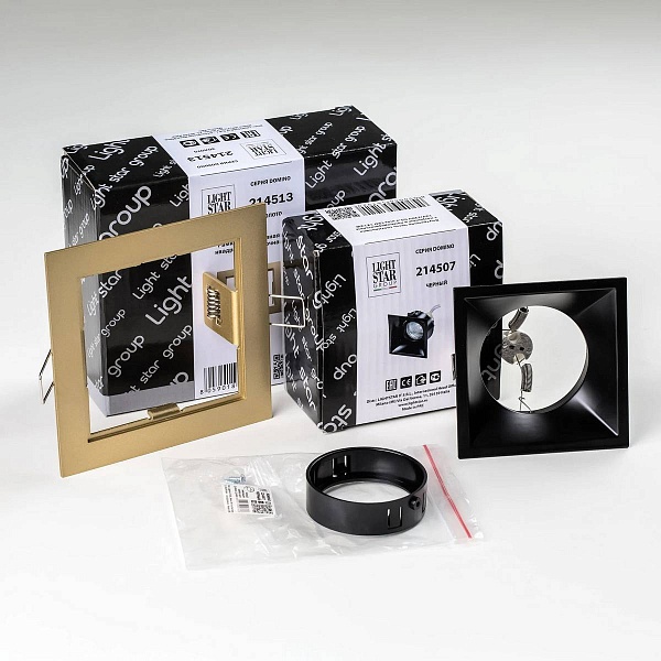 Светильник встраиваемый LIGHTSTAR DOMINO D51307BMOD