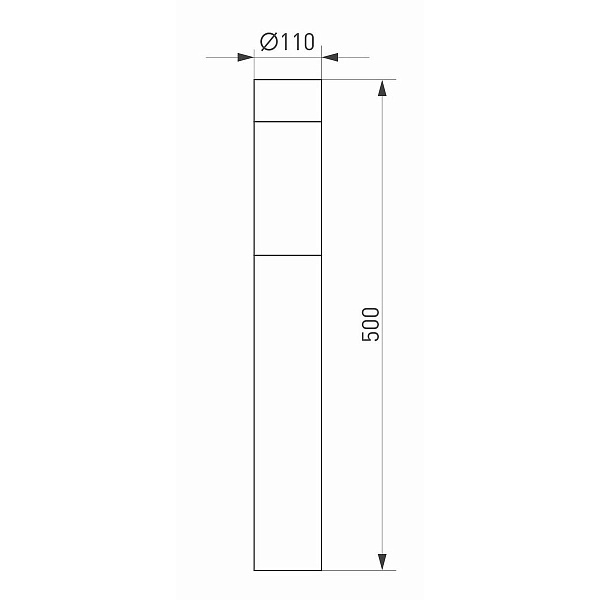 Светильник уличный столб низкий ARLIGHT STEM 29966