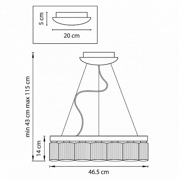 Подвес LIGHTSTAR NIBBLER 812126