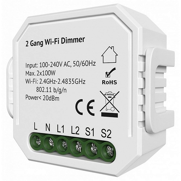 Wi-Fi модуль DENKIRS RELAY RL1004-DM/1