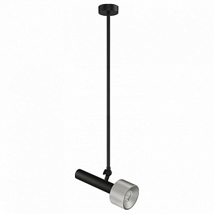 Подвес ILEDEX DELTA 2361-1 BK+SL