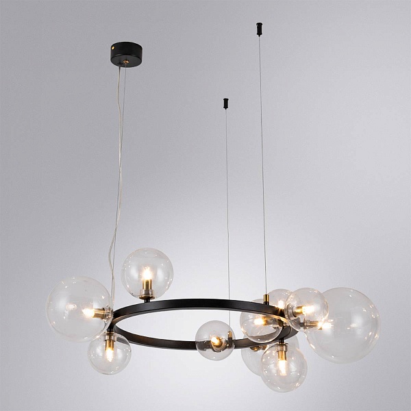 Люстра подвесная ARTE LAMP VINCENT A7790SP-10BK