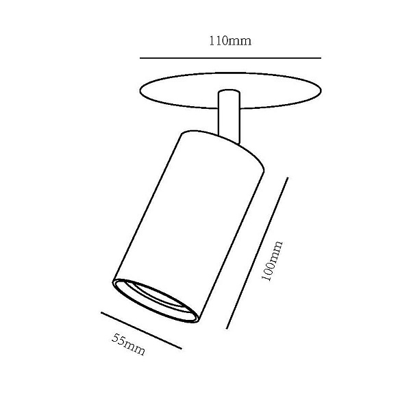 Спот ARTE LAMP CEFEO A3214PL-1BK