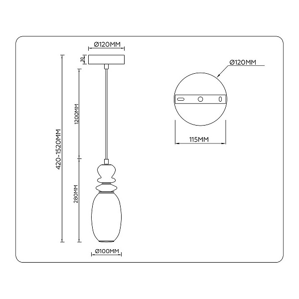 Подвес AMBRELLA LIGHT LH LH53141