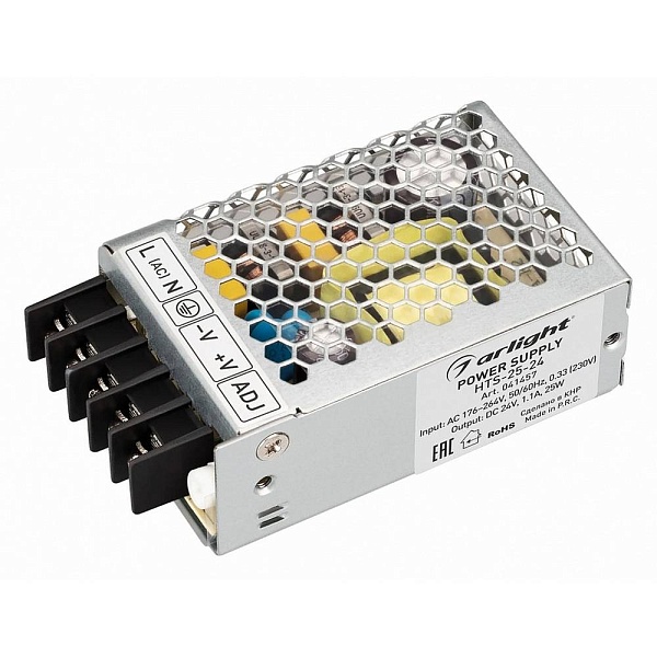 Блок питания ARLIGHT HTS 24V 25W IP20 41457