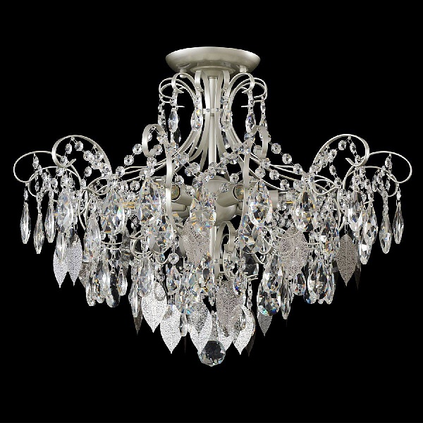 Люстра потолочная CRYSTAL LUX ESMIRALDA ESMIRALDA PL6 SILVER