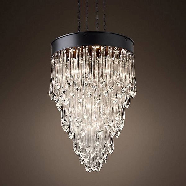 Люстра подвесная DELIGHT COLLECTION TEAR DROP GLASS 771196 (KG0547P-8A)