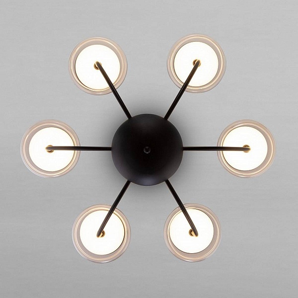 Люстра подвесная EUROSVET FUNGO 50388 LED черный