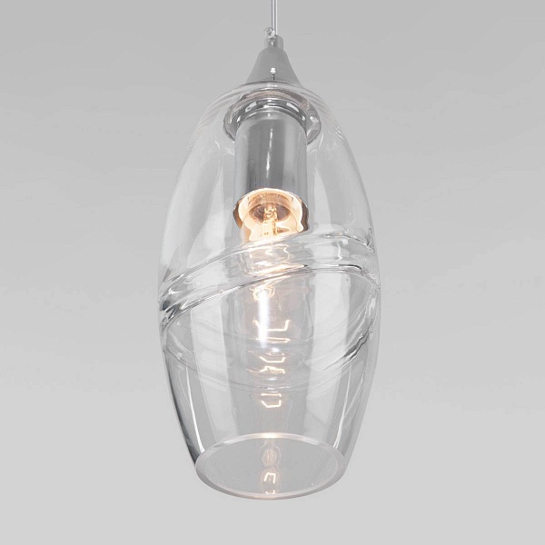 Подвес EUROSVET LOTUS 50222/1 прозрачный