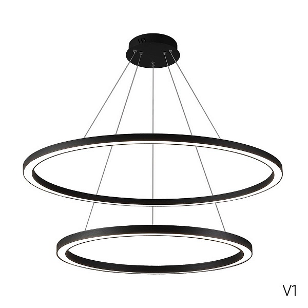 Подвес CRYSTAL LUX FORTUNA SP123W LED  BLACK