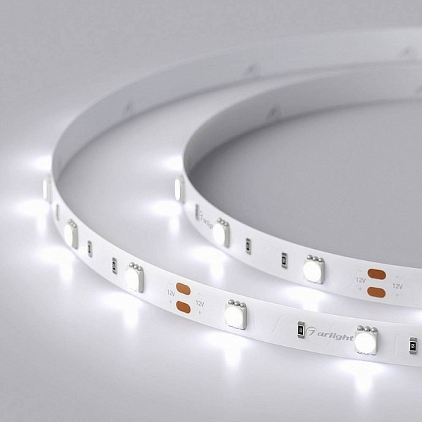 Лента LED RT 2-5000 7,2 W/m 12V IP20 5060/30 8000K 10mm (5м) 16890 ARLIGHT