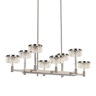 Люстра подвесная DELIGHT COLLECTION MD21020075 MD21020075-8B satin nickel