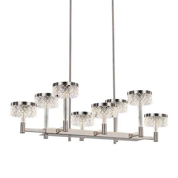 Люстра подвесная DELIGHT COLLECTION MD21020075 MD21020075-8B satin nickel