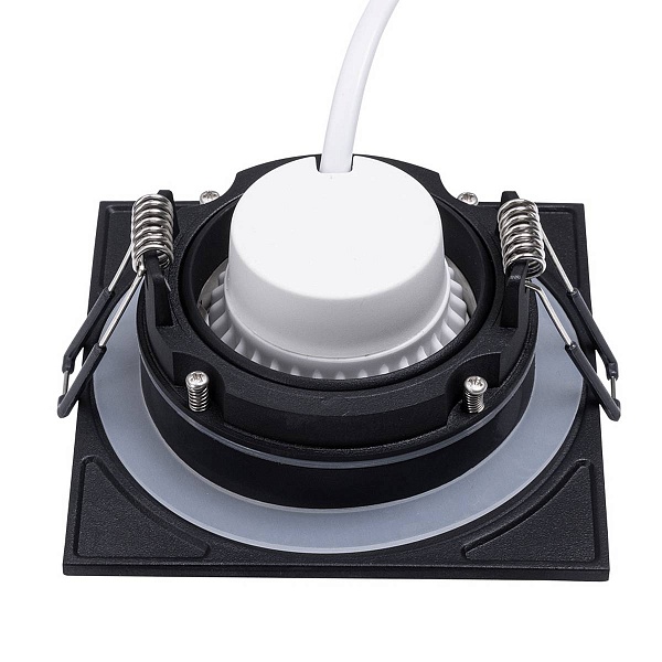 Светильник встраиваемый ARTE LAMP GIRO A2866PL-1BK