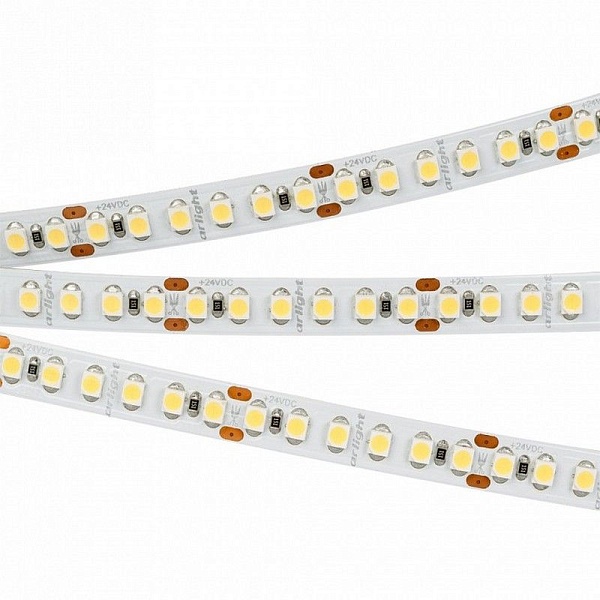Лента LED RT6-3528-180 14,4w/m 24V IP33 3528/180  6000K 8мм (5 м) 017429 ARLIGHT