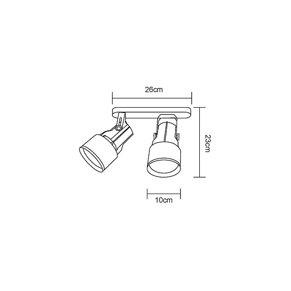 Спот ARTE LAMP A6252PL-2WH