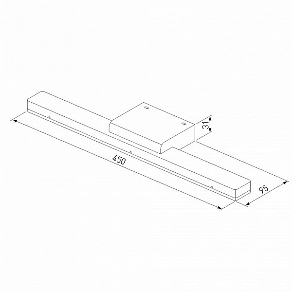 Подсветка для зеркал ELEKTROSTANDARD PROTECT a052871