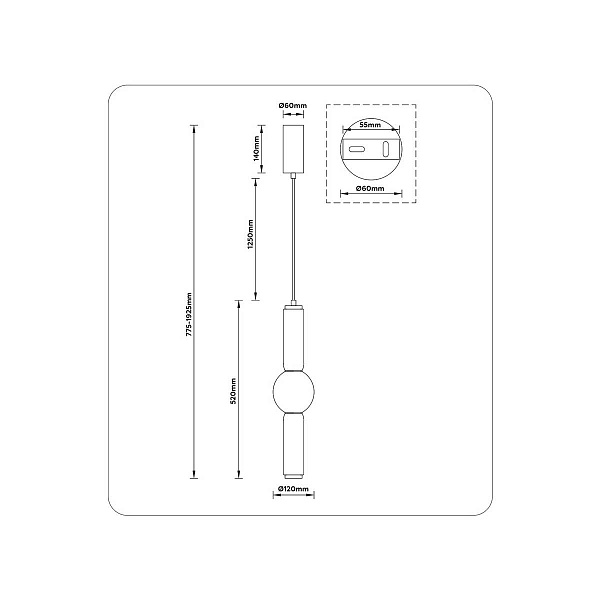 Подвес AMBRELLA LIGHT LH LH11023