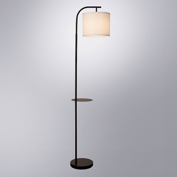 Торшер ARTE LAMP CONNOR A4053PN-1BK