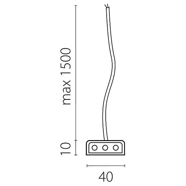 Токоподвод LIGHTSTAR TRITO 456003