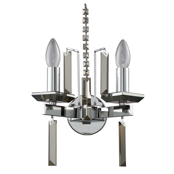 Бра CRYSTAL LUX MARRON AP2 CHROME