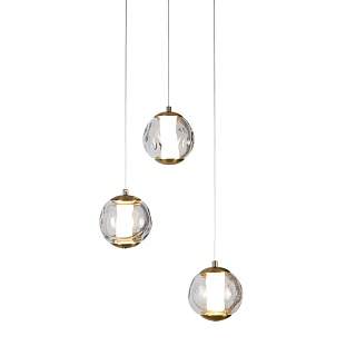 Подвес DELIGHT COLLECTION OD2437 OD2437-3 gold/clear