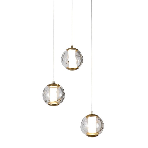 Подвес DELIGHT COLLECTION OD2437 OD2437-3 gold/clear